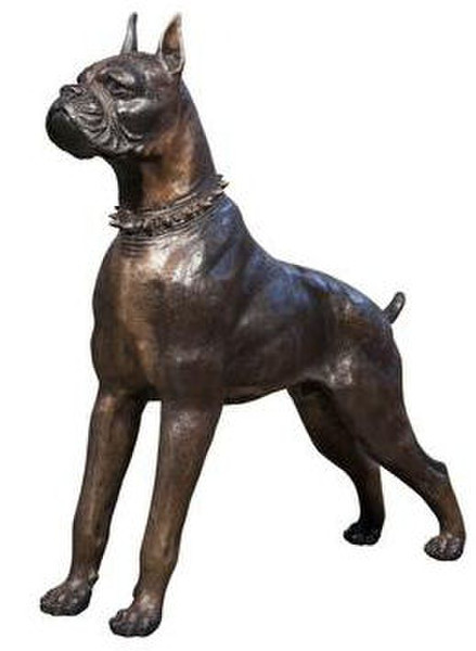 Boxer Dog Large Scale Bronze Statue Memorial or Tribute Statuary